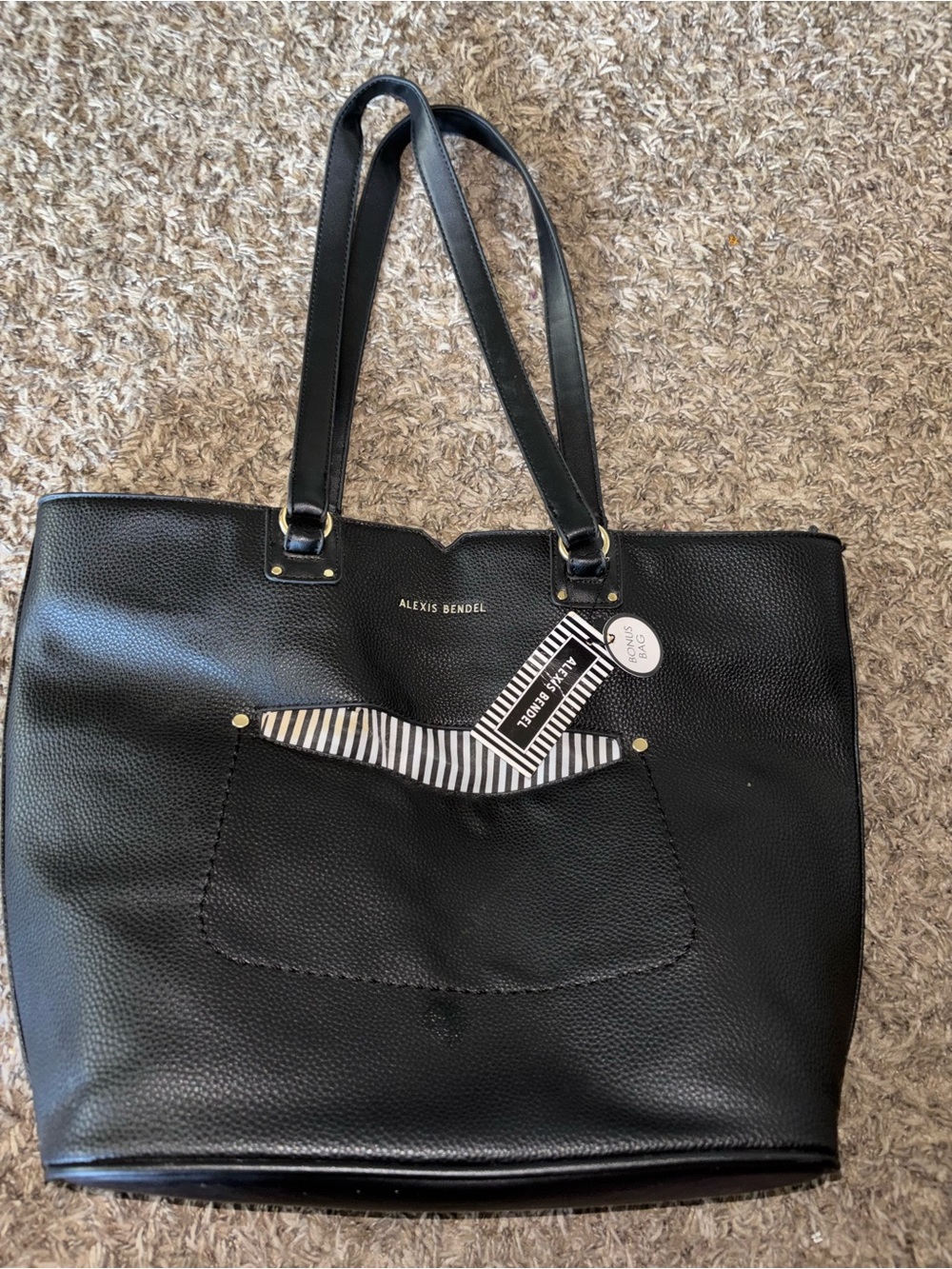 Black Alexis Bendel new purse